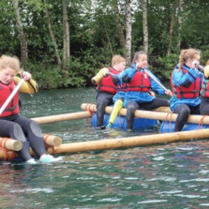 after school paddle club School group enjoying fun water based activities in Hertfordshire.