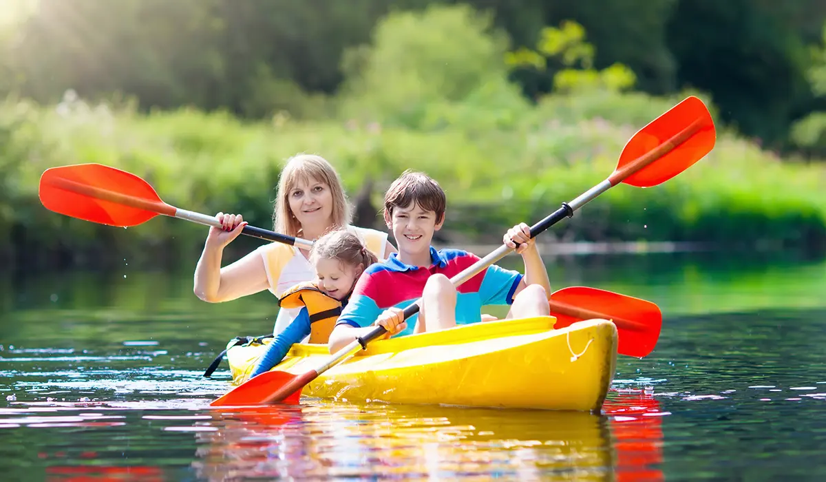 Kayaking Family Activity